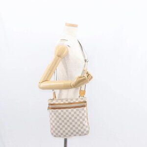 LOUIS VUITTON Damier Azur Pochette Bosphore Shoulder Bag